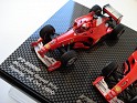 1:43 - Hot Wheels - Ferrari - F2000 - 2000 - Rojo - Competición - F1 #3 Michael Schumacher (Finish Line Version) - 2